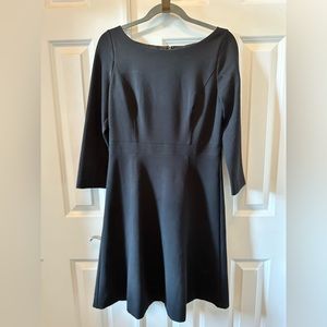 J. Crew black professional mid length dress Size 8